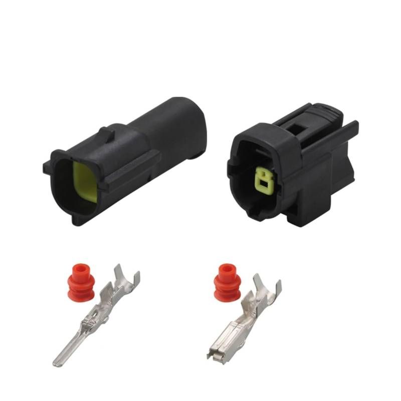 DJ70216Y-1,8mm Sensorstecker 3P Automobil Wasserdichter Stecker 4P Kabel männlich und weibliche Stoßstecker 6-Kerngummi-Schale 12 Löcher(1p,1sets) von AJOHBM