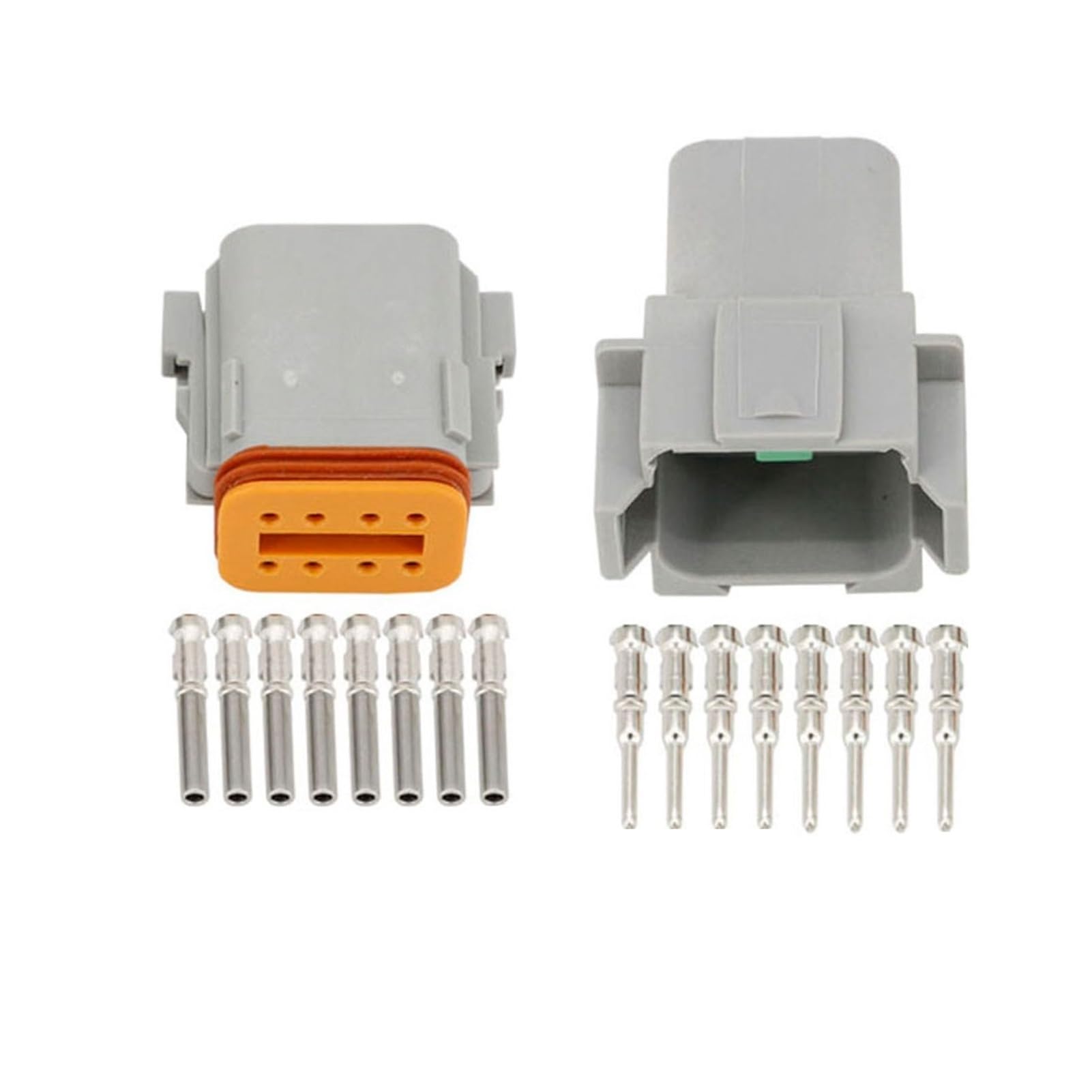 Dt. Serienstecker. DT04-2/3/4/6/8/12 PIN Auto WASSERFEHLER Connector Stock Automotive Versiegelte elektrische männliche Weibchen 22-1 6awg(Ivory) von AJOHBM