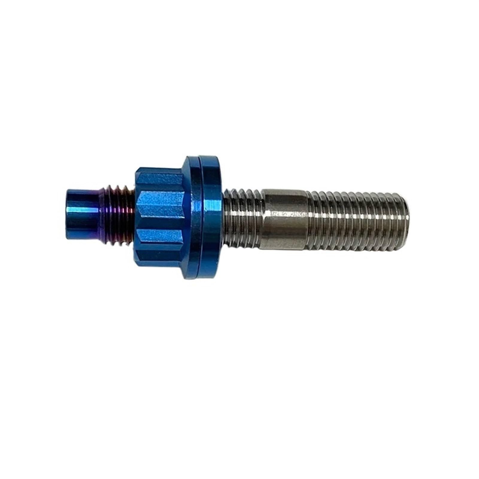 Auto Endrohr Für M8 X 1,25 Mm X 45 Mm Und M10 X 1,25 PX55L Autoteile Ansaug- Oder Auspuffanlage 10 Stück St Manifold Flanschbolzenschrauben Aus Titanlegierung Auspuffrohr(10 Pieces Blue M8) von AJQBRMB