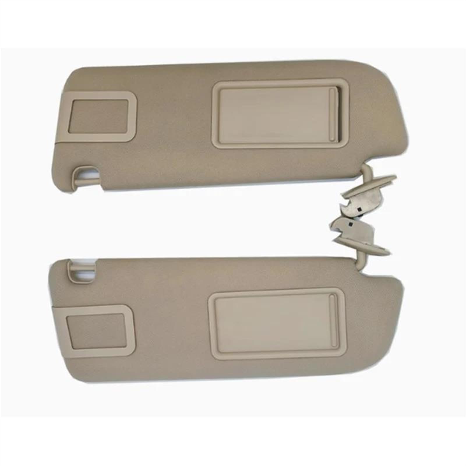 Auto Sonnenblende Auto LHD Innere Sonnenblende Sonnenblende Sonnenschutz Für A6 C6 2005 2006 2007 2008 2009 2010 2011 Innenraum Sonnenblende(Beige a Pair) von AJQBRMB