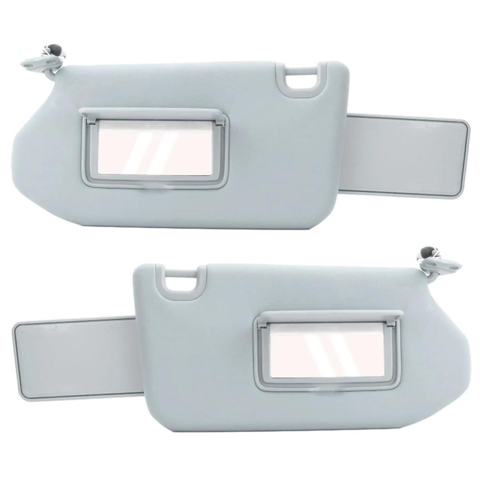 Auto Sonnenblende Auto Sonnenblende Schatten Für Nissan Für Pathfinder R52 2013-2017 Für Infiniti QX60 96401-9PB0A Sonnenblende 96400-9PB0A Innenraum Sonnenblende(Grey A Pair) von AJQBRMB