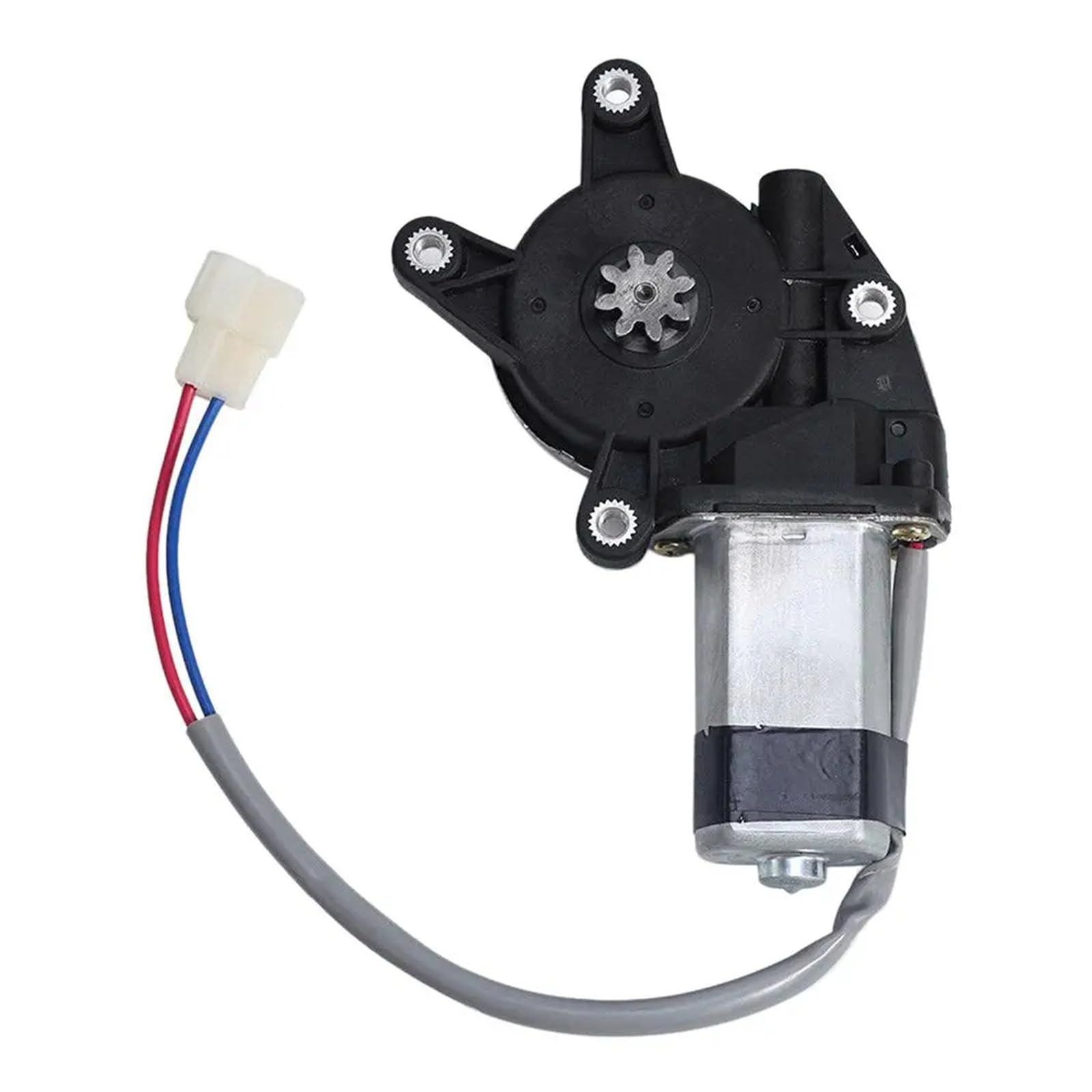 Auto Universal Tür Glas Heber Motor 12V 4 Löcher Elektrische Fenster Motor Teile Fenster Heber Mit Zähne 1 Pc Side Glasregler Fensterheber(8 Gear Left) von AJQBRMB