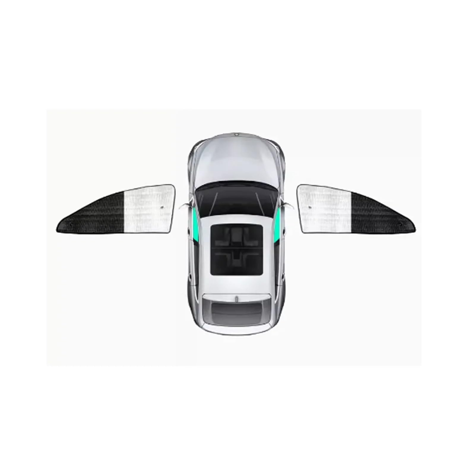 Autofenster Sonnenblende Für Hyundai Für Elantra Für Avante MD UD 2011 2012 2013 2014 2015~2016 Dach Sonnenblende Schiebedach Vorhang Abdeckung Auto Sonnenschirme Matte Sonnenschutz(Front Side Windo von AJQBRMB