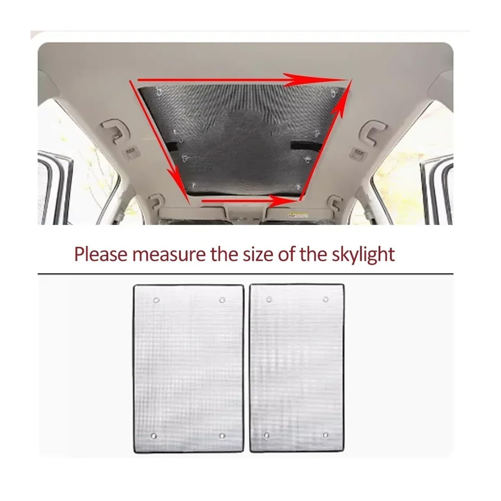 Autofenster Sonnenblende Für X1 F48 2016 2017 2018 2019 2020 2021~2022 Dach Windows Sonnenblende Schiebedach Windschutzscheibe Pad Vorhang Auto Sonnenschirme Matte Sonnenschutz(Skylight) von AJQBRMB