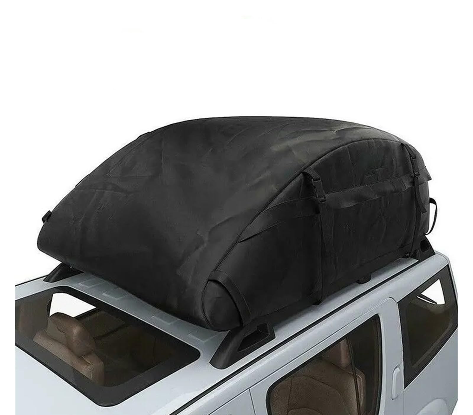 Dachträger Auto-Fracht-Dachtasche, Träger, Gepäck, Reisetasche, 130 X 100 X 43 cm, Universell, Groß, Wasserdicht, UV-geschützt Auto-Gepäckträger von AJQBRMB