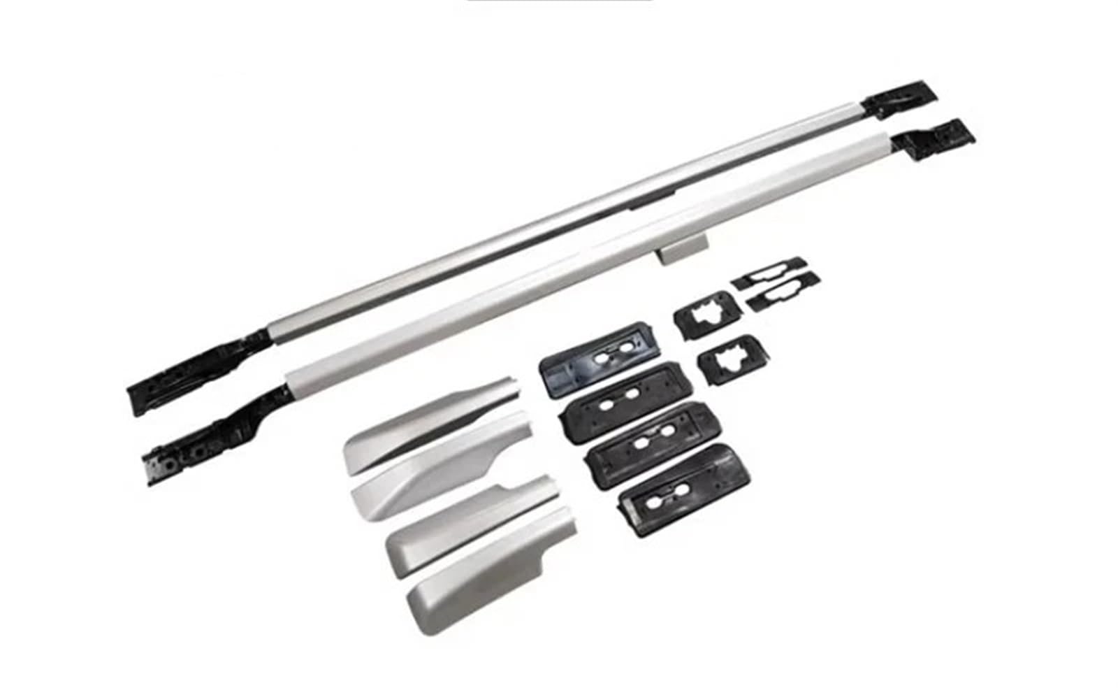 Dachträger Dachträgerschienen Bar Gepäckträger Bars Bar Racks Schienenboxen Für Toyota Für Land Für Cruiser LC300 2022 2023 2024 Auto-Gepäckträger(Silber) von AJQBRMB