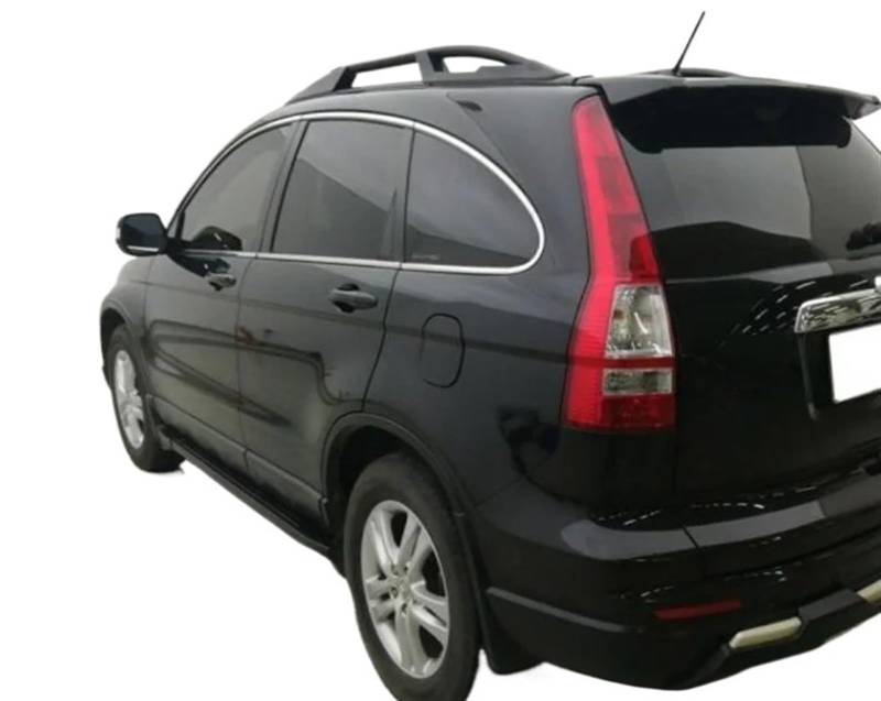 Dachträger Für CRV Für CR-V 2007 2008 2009 2010 2011 2 Stücke Autodachträger Aluminium Dachträger Querstange Reisegepäck Auto-Gepäckträger(Schwarz) von AJQBRMB