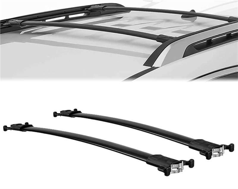 Dachträger Für Chevrolet Für Equinox 2010 2011 2012 2013 2014 2015 2016 2017 Dachträger Kreuzstangen Autodach Gepäckträger Rack Halter Auto-Gepäckträger von AJQBRMB