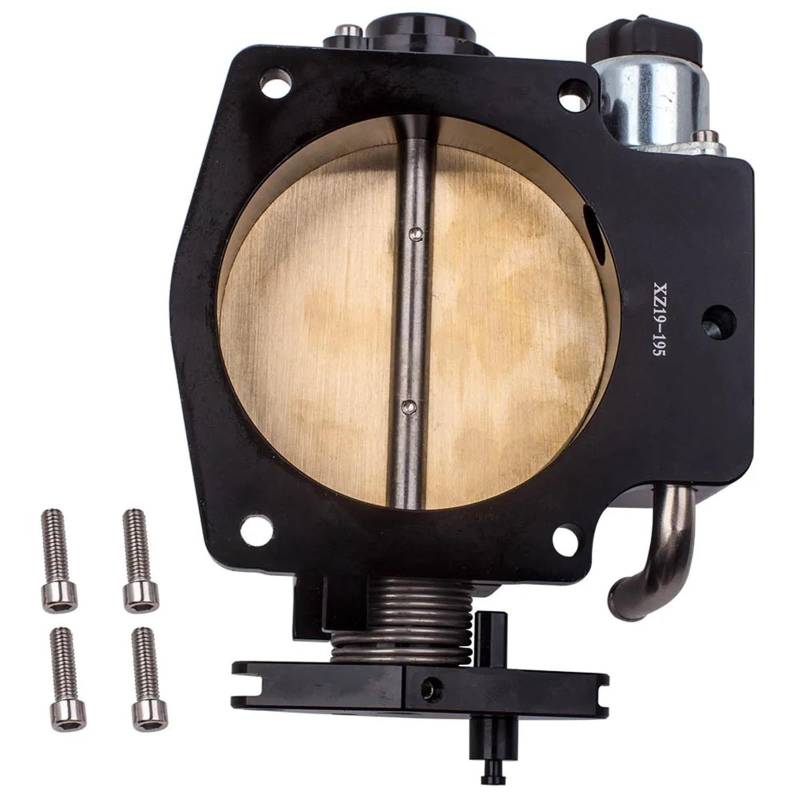 Drosselklappen 92-mm-Drosselklappengehäuse + TPS IAC-Drosselklappenstellungssensor, Leerlaufluftregelung Für Motor: 4-Loch-Ansaugkrümmer Im LS-Stil von AJQBRMB