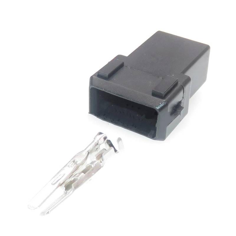 Elektro Anlasser Auto-Schrittmotorstecker 1 Satz 3-Loch-Auto-Leerlaufmotoren Elektrische Verkabelung, Unversiegelte Buchse Mit Klemmenstarter 443906233 443906247 Anlassermotor(Style 1) von AJQBRMB