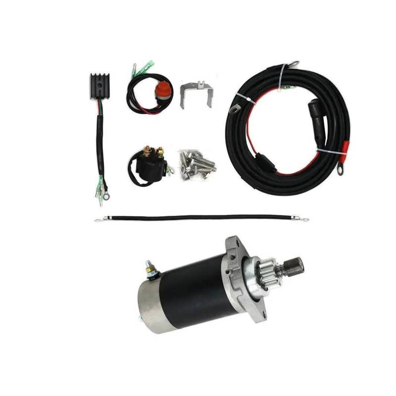 Elektro Anlasser FÜR Außenbordmotor 4 Takt 8HP FT8DMH Modell 69G Mit Starter ELEKTRISCHE Start KIT Anlassermotor von AJQBRMB