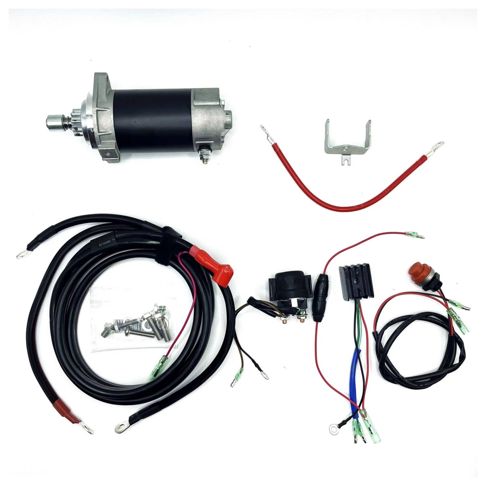 Elektro Anlasser FÜR TOHATSU 50 HP 2 HUB AUßENBORDMOTOR M50D2 M50 ELEKTRISCHE Start KIT Anlassermotor von AJQBRMB