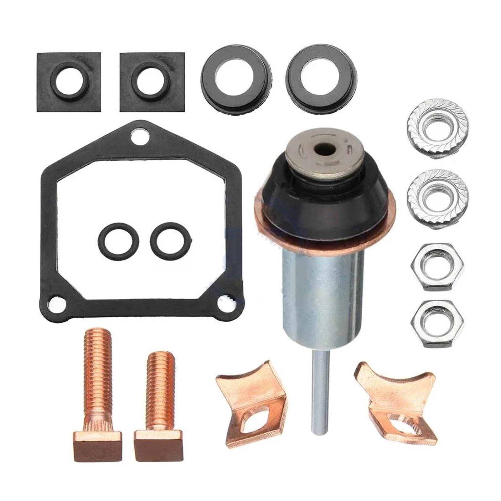 Elektro Anlasser Universal-Mehrzweck-Langlebiger Motor Für Starter Solenoid Reparatur Rebuild Kit Kontakte Teile Für Subaru Anlassermotor von AJQBRMB