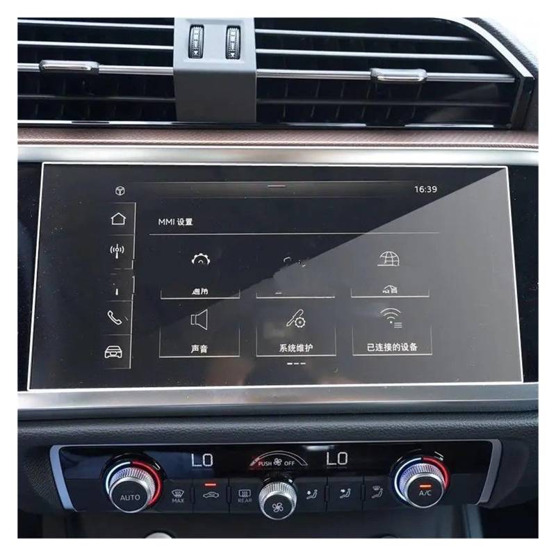 GPS Schutzfolie Displayschutzfolie Aus Gehärtetem Glas Für Q3 2021 2022 Auto-Navigation Radio DVD GPS LCD Armaturenbrett-Bildschirm Instrumententafel Schutzfolie von AJQBRMB