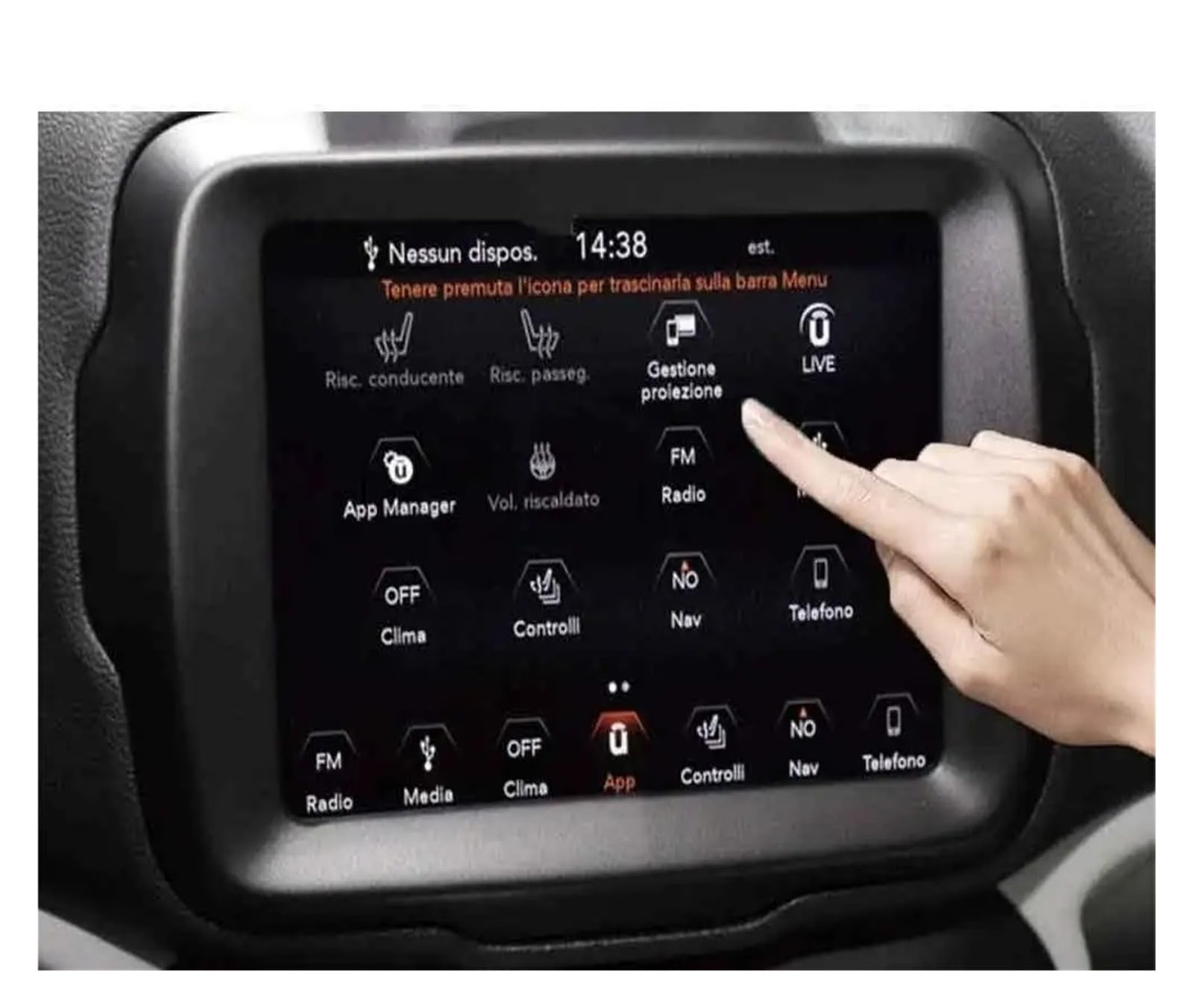 GPS Schutzfolie Für Jeep Für Renegade Für Uconnect 8,4 Zoll 2018 2019 Navigation Gehärtetem Glas Screen Protector Film Instrumententafel Schutzfolie von AJQBRMB