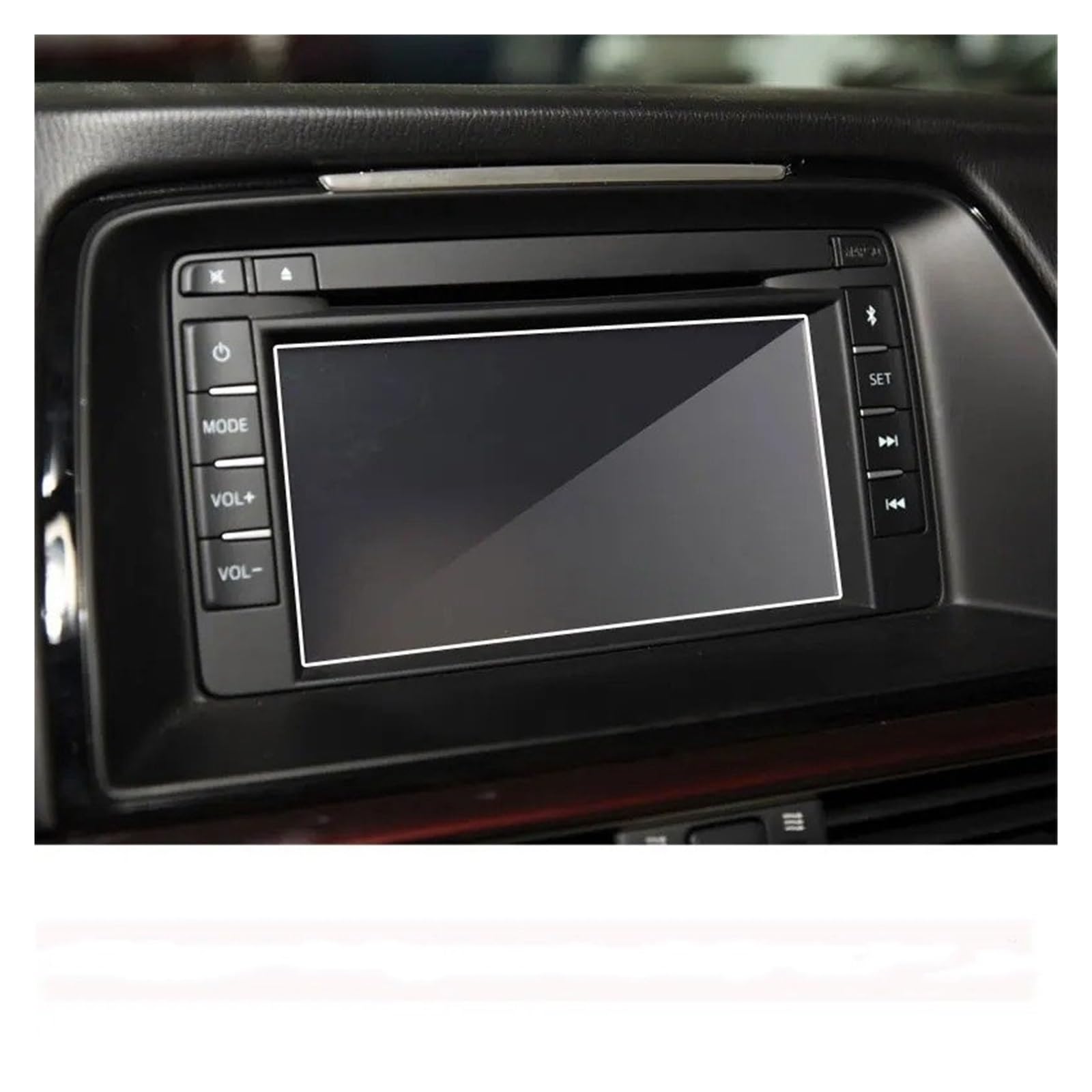 GPS Schutzfolie Für Mazda 6 Für Atenza Innen 2014-2020 Auto GPS Navigation Gehärtetem Glas Screen Protector Film Portective Bildschirm Instrumententafel Schutzfolie(for Atenza 19-20) von AJQBRMB