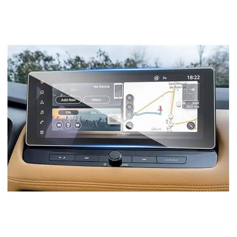 GPS Schutzfolie Für Nissan Für X-Trail 2023 Gehärtetem Glas Screen Protector Film 12,3 Zoll Auto Infotainment Radio GPS Navigation Innen Instrumententafel Schutzfolie von AJQBRMB