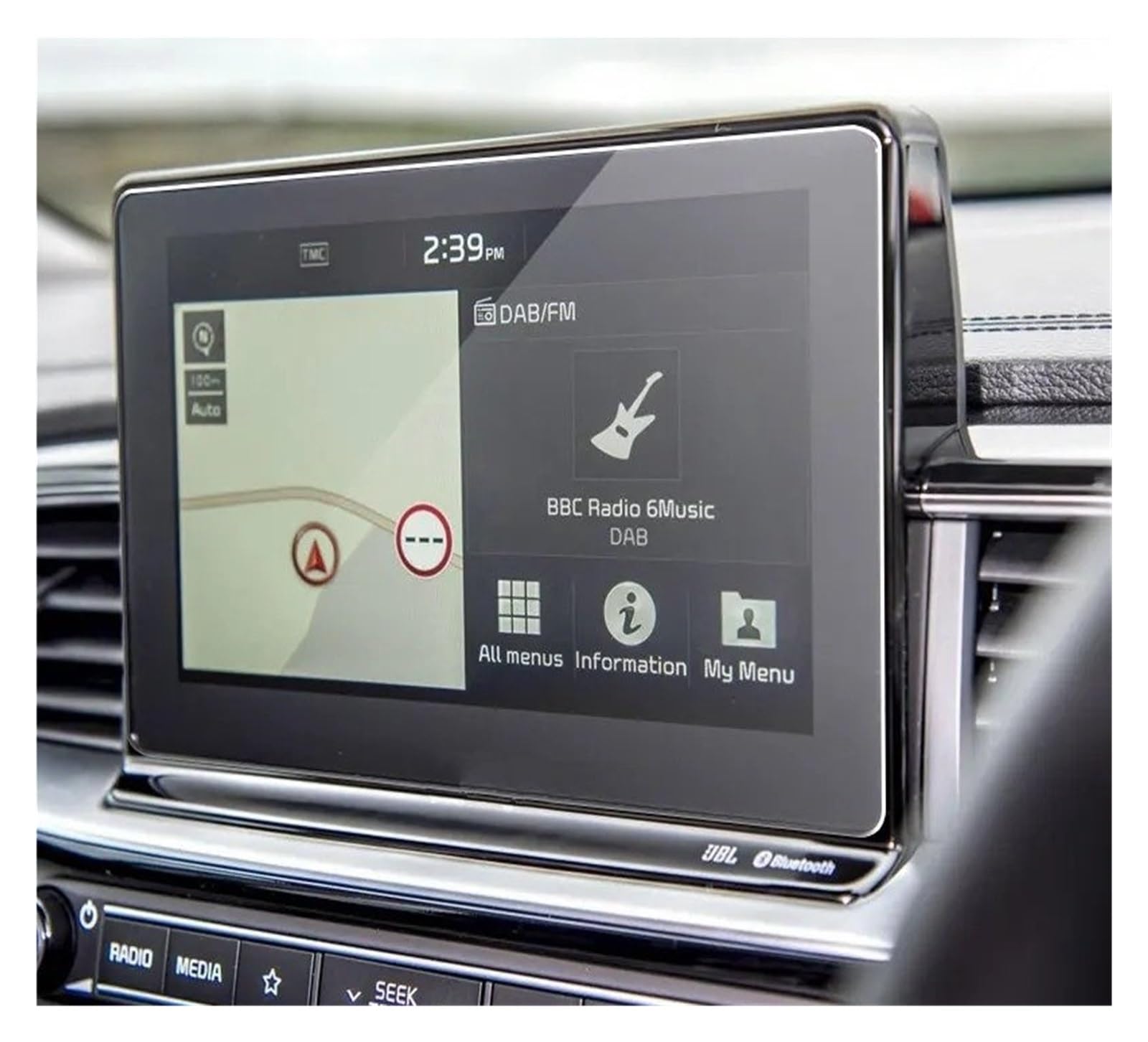 GPS Schutzfolie Gehärtetem Glas Film Für Kia Für Ceed CD GT 2019 2020/Für Telluride 8 Zoll Auto Navigation Screen Protector Auto Innen Zubehör Instrumententafel Schutzfolie von AJQBRMB