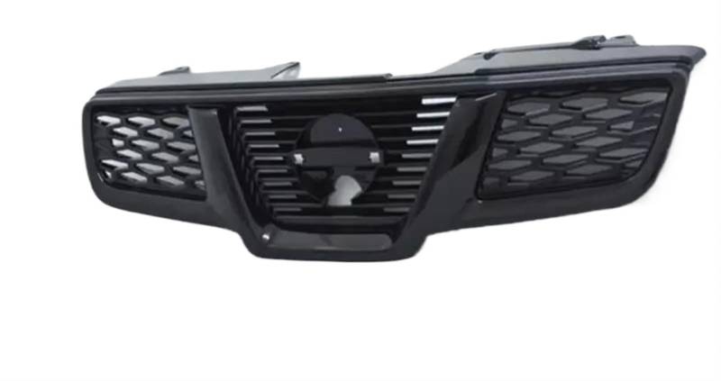 Haubengitter Auto Frontgrill Gitter Grill Auto Kühlergrill Für Nissan Für Qashqai J10 2008 2009 2010 2011 2012 2013 Racing-Kühlergrill(Without Camera Hole) von AJQBRMB