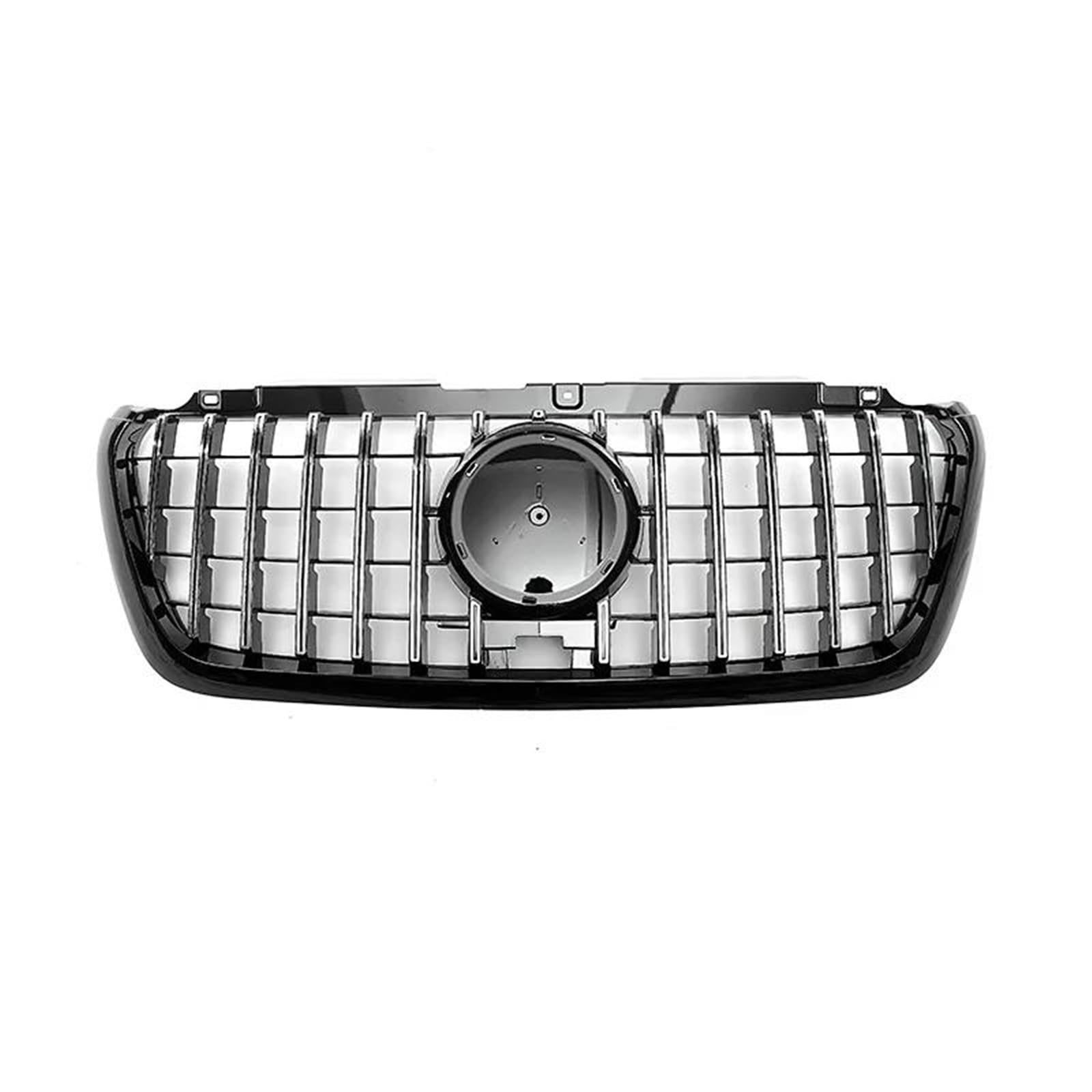 Haubengitter Frontgrill Haubengrill Tuning Grills Für Benz Für Sprinter W907 2018 2019 2020 2021 2022 2023 Racing-Kühlergrill(Silber) von AJQBRMB