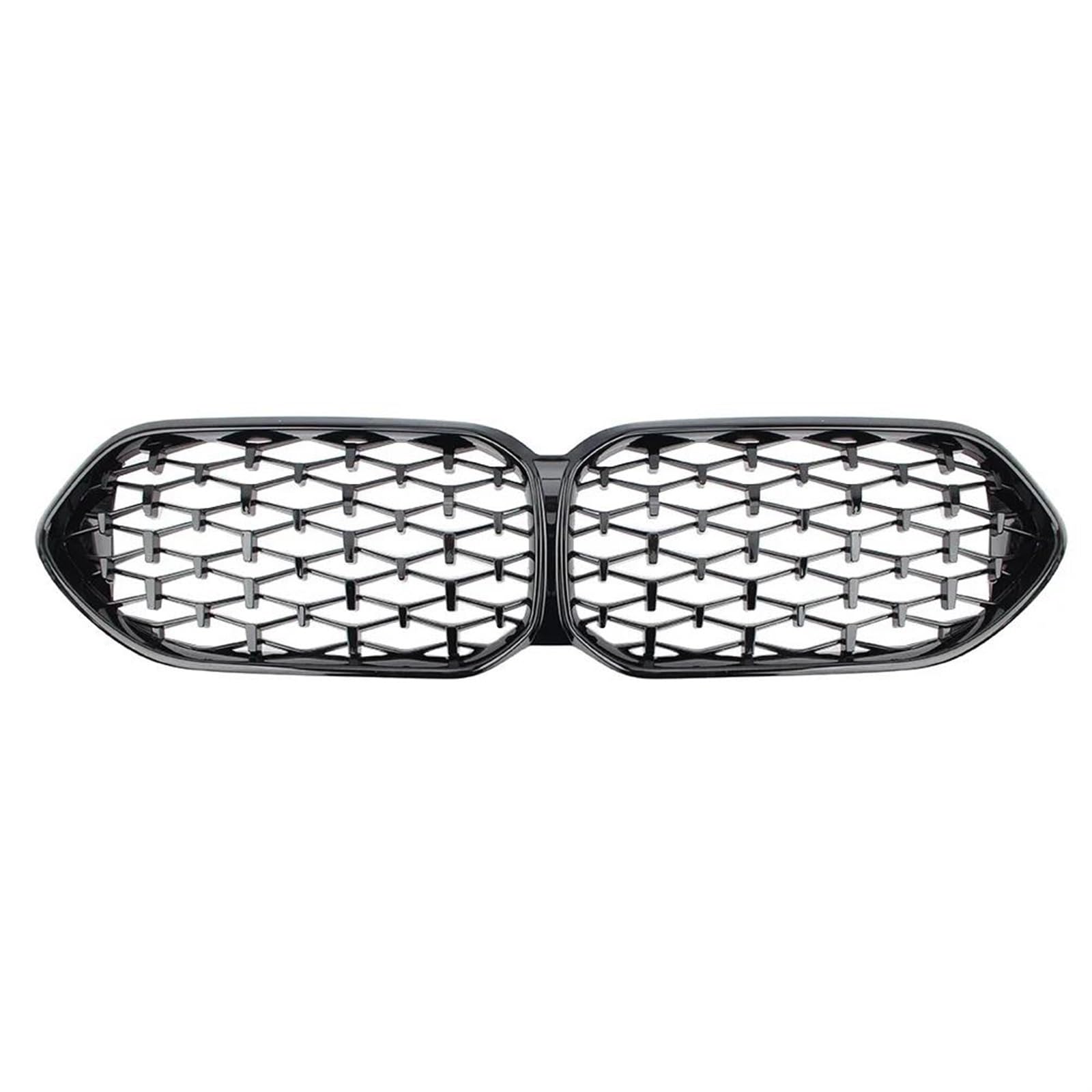 Haubengitter Für F44 2 Serie 220i 225i M235i M240i 4 Türen 2020 + Vorne Mitte Grille Sport Gitter Ersatz ABS Racing-Kühlergrill(Bright Black) von AJQBRMB