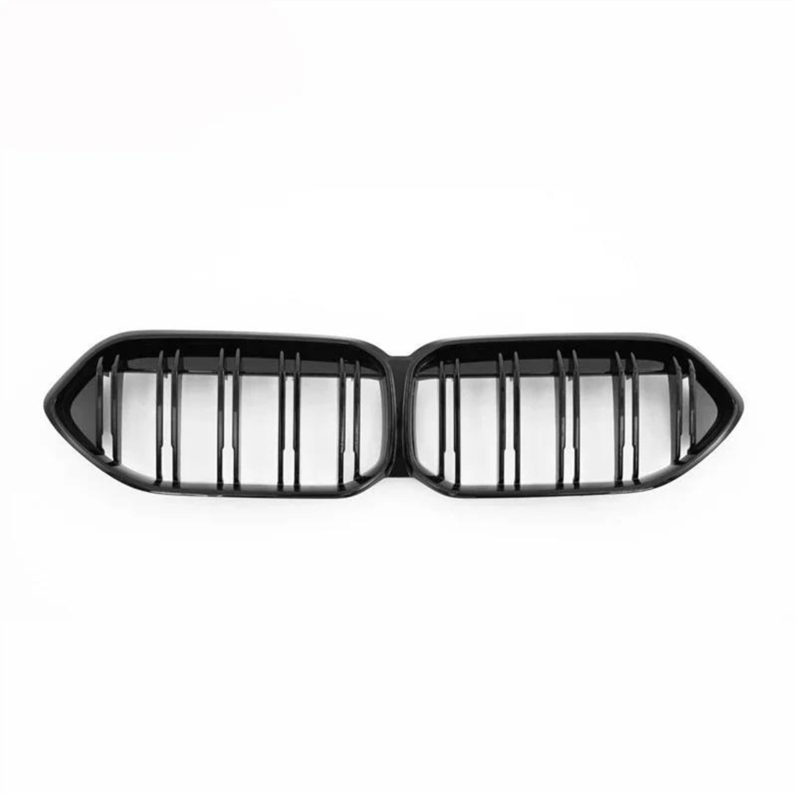 Haubengitter Für F44 2 Serie 220i 225i M235i M240i 4 Türen 2020 + Vorne Mitte Grille Sport Gitter Ersatz ABS Racing-Kühlergrill(Double Line Black) von AJQBRMB