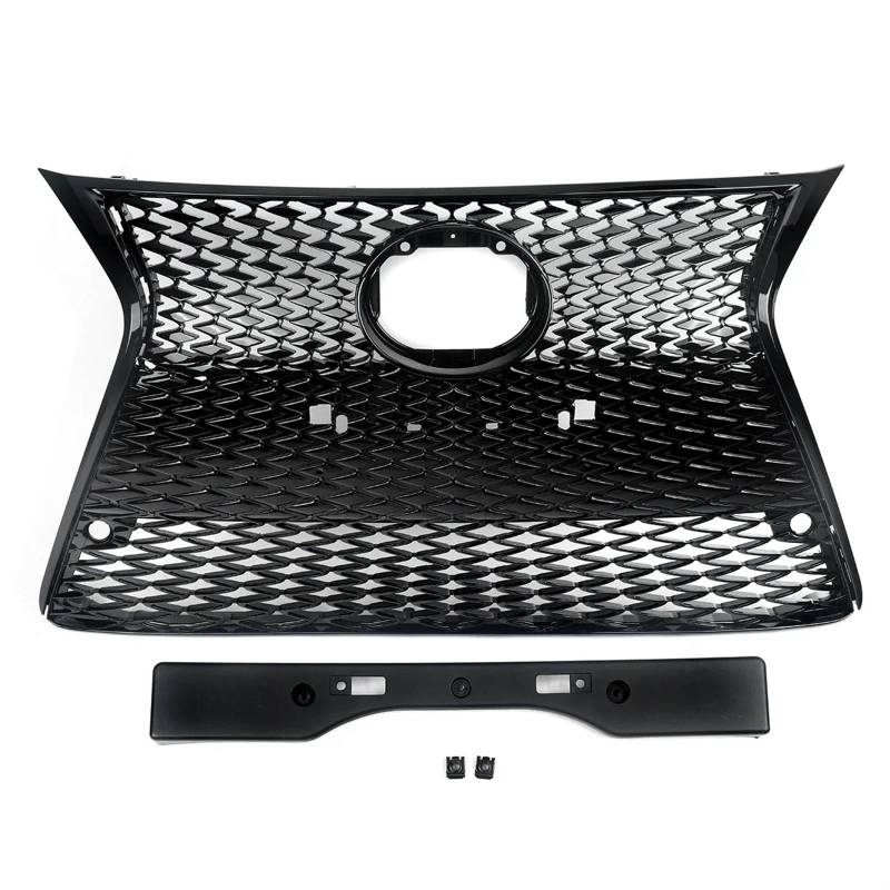 Haubengitter Glanz Schwarz Für Lexus Für IS250 Für IS350 Sport 2014 2015 2016 Front Stoßstange Oberen Unteren Grill Racing-Kühlergrill von AJQBRMB