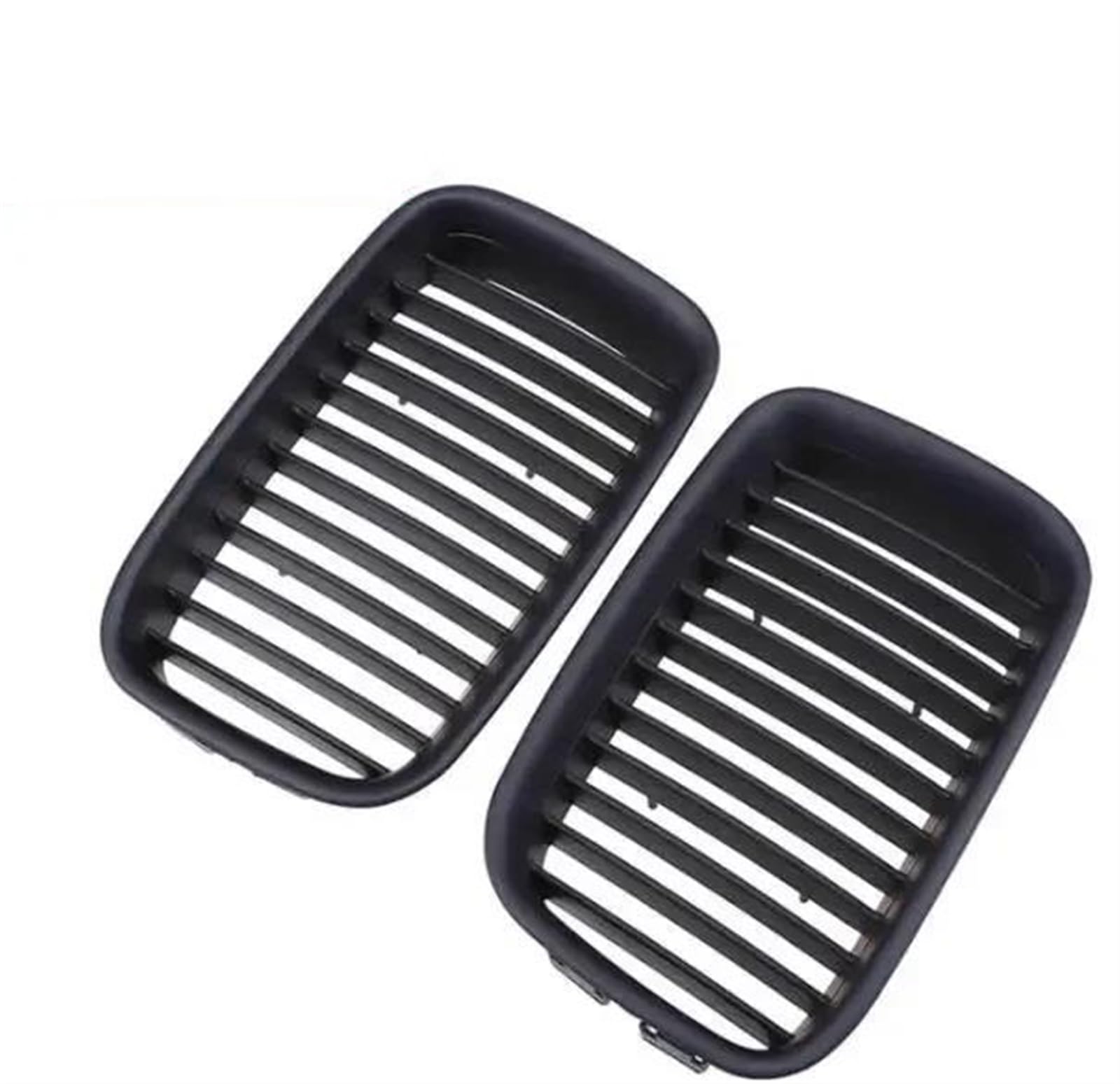 Haubengitter Kühlergrill ABS Front Ersatz Haube Niere Grill Zubehör Für E36 1992 1993 1994 1995 1996 318i 323i 325i 320i 328i Racing-Kühlergrill(Matt Black Single) von AJQBRMB