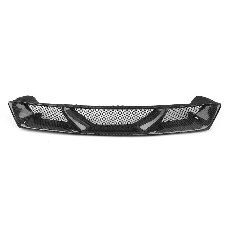 Haubengitter Kühlergrill Racing Grill Echt Carbon Fiber Oberen Stoßfänger Haube Strahl Mesh Grid Für Nissan Für S14 Für Silvia 1995 1996 1997 1998 Racing-Kühlergrill(Kohlefaser) von AJQBRMB