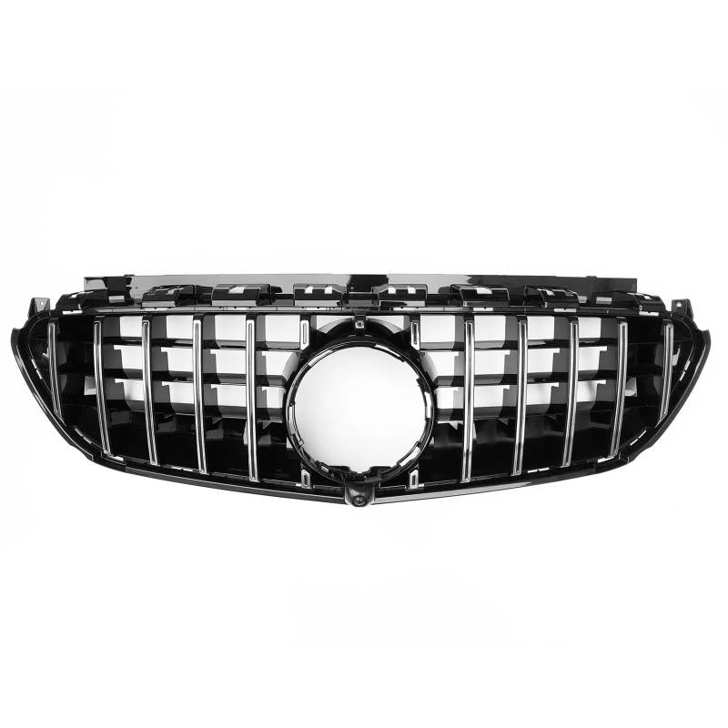 Haubengitter Kühlergrill Racing Grills Auto Obere Stoßstange Ansaughaube Mesh Grid Für Benz W213 E63 Für AMG Nur Für GT 2016 2017 2018 2019 2020 Racing-Kühlergrill(Silber) von AJQBRMB