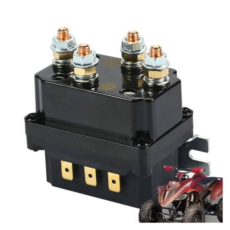 Motor Starter Für Auto Auto Universal 12V 500A Winde Fernbedienung Schütz Universal Winde Control Magnet Relais Twin Wireless Remote Recovery Anlasser von AJQBRMB