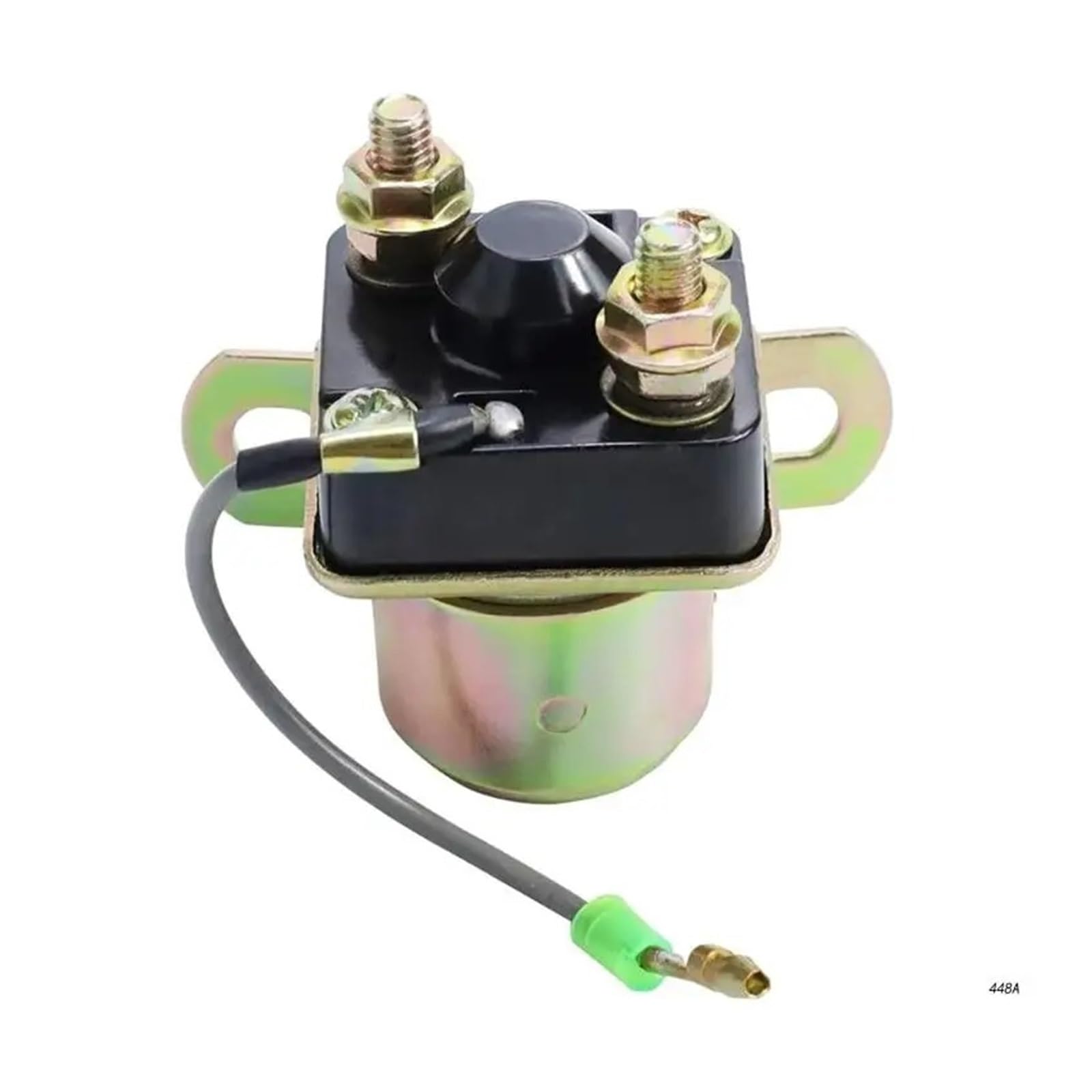 Motor Starter JD134 JD234 Starterrelais 12V/24V Startermagnetrelais Ersatz Für Polaris ATV Für Blazer-Trail Für Boss- UTV-Big-Boss 250 Anlasser(12V) von AJQBRMB