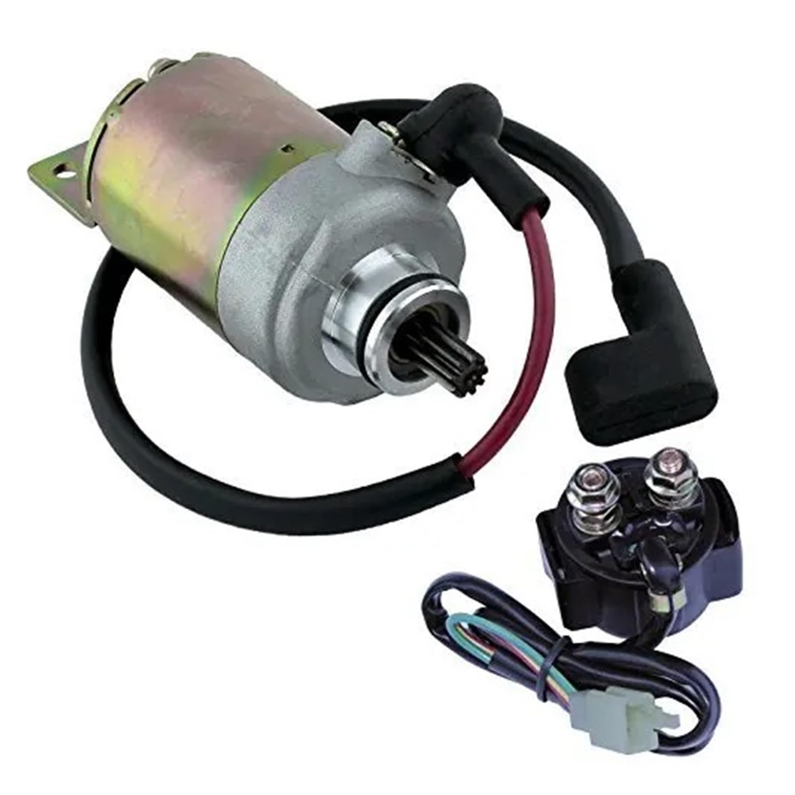 Motor Starter Starter Für Polaris ATV Für Sawtooth 200 Für Quad 2006-2007 0453024 Für Phoenix 200 2005-2023 Für Sawtooth 200 2006 2007 Anlasser von AJQBRMB