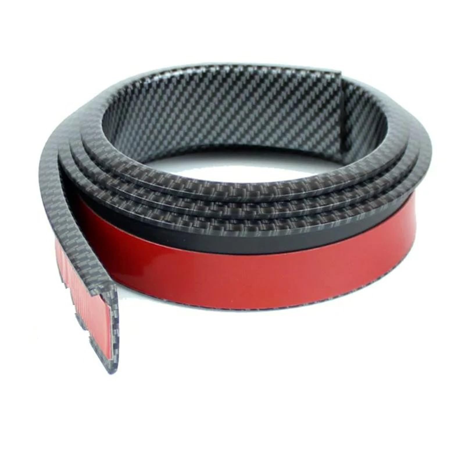 Window Weatherstrip 1,5 M Auto Kotflügel Universal Gummi Anti-kollision Trim Dichtung Streifen Bogen Schutz Kotflügel 38mm 45mm 55mm Autotür Dichtungsstreifen(Carbon fiber 45mm) von AJQBRMB