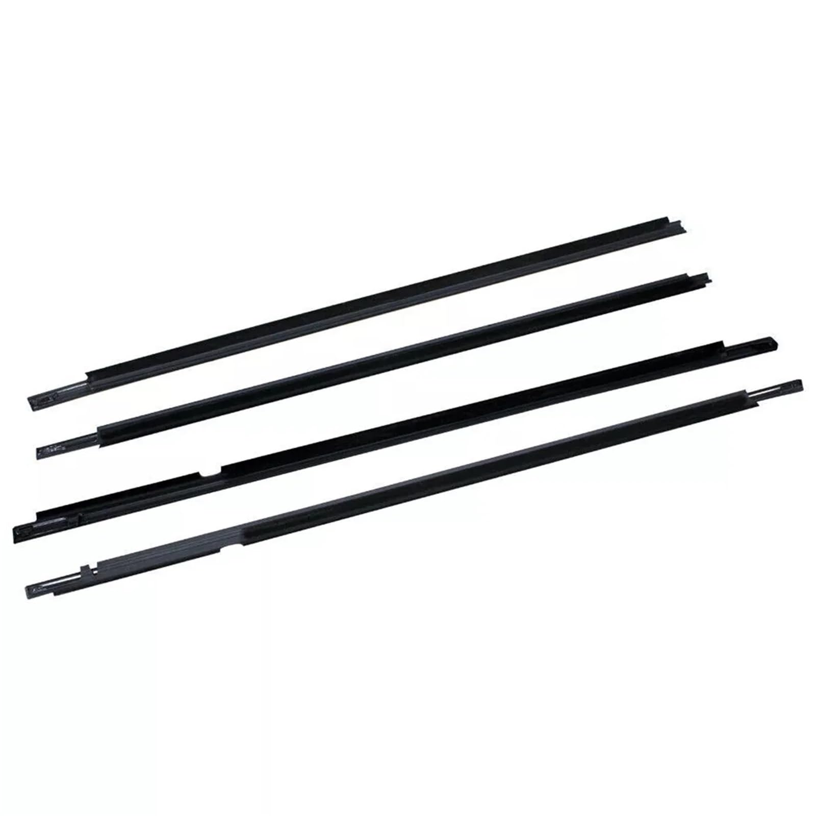 Window Weatherstrip Auto Äußere Tür Dichtung Windows Gummi Dichtungs Für Toyota Für Corolla Für Altis 4 Tür Limousine Für ZZE121 Für ZZE122 2003-2008 Autotür Dichtungsstreifen(Schwarz) von AJQBRMB