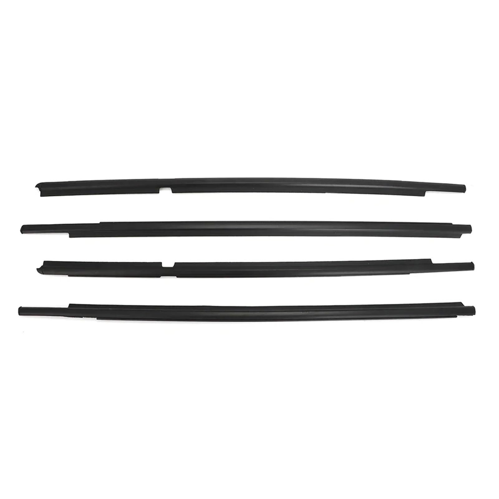 Window Weatherstrip Fensterdichtungen Für Toyota Für Yaris Für Fließheck 4 Türen 2006–2013, Vorne Und Hinten, Glas, Außen, Gummidichtungsleiste Autotür Dichtungsstreifen von AJQBRMB