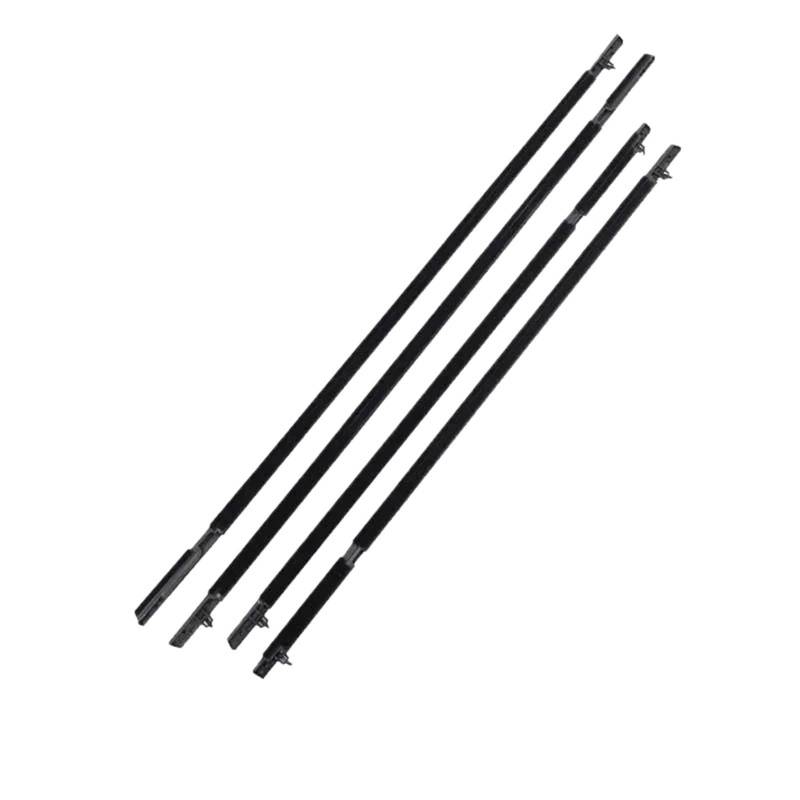 Window Weatherstrip Für Odyssey RB3 RB4 MK4 RB 2008 2009-2011 2012 2013 Auto Fenster Glas Versiegelt Streifen Tür Regendicht Wetter Dichtungen Autotür Dichtungsstreifen(Black 4 pieces) von AJQBRMB