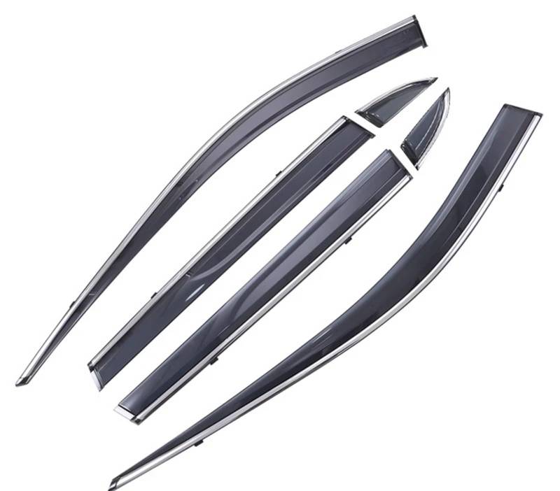 Window Weatherstrip Für Toyota Für RAV4 Für RAV 4 2020, Chrom-Fenstervisiere, Wetterschutz, Wind- Und Regenschutz Autotür Dichtungsstreifen von AJQBRMB