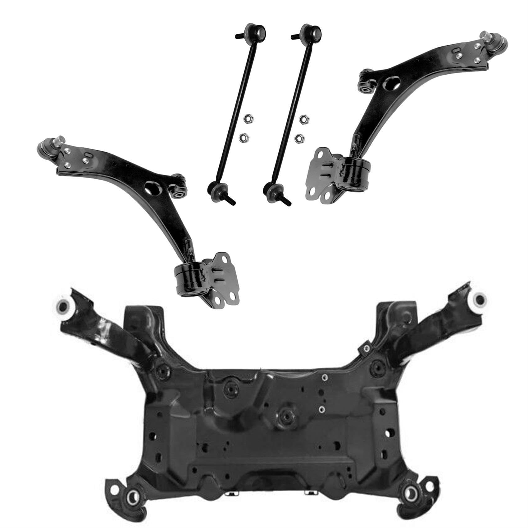 1x Achsträger 2x Querlenker 2x Koppelstange Vorderachse für C-Max II für Grand C-Max DXA/CB7 DXA/CEU von AJS Parts