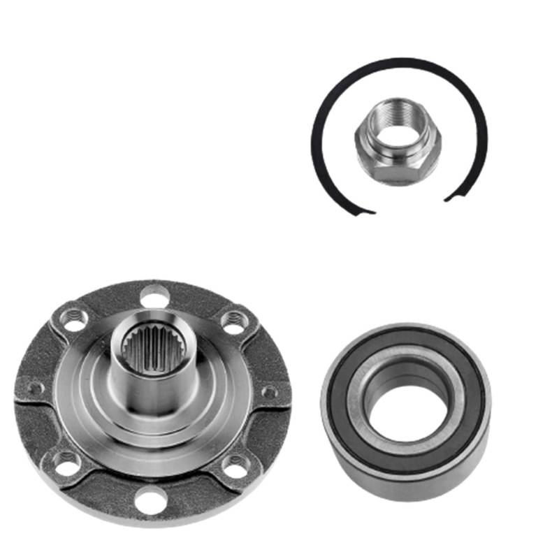 1x Radlager Sensorring 1x Radnabe Vorderachse links oder rechts Lochkreis: 4 x100 von AJS Parts