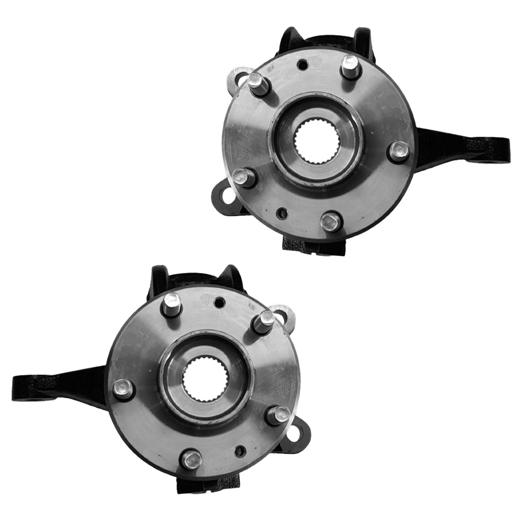 2x Achsschenkel Radlager Radnabe Vorderachse für Mondeo_III B5Y B4Y BWY links rechts von AJS Parts