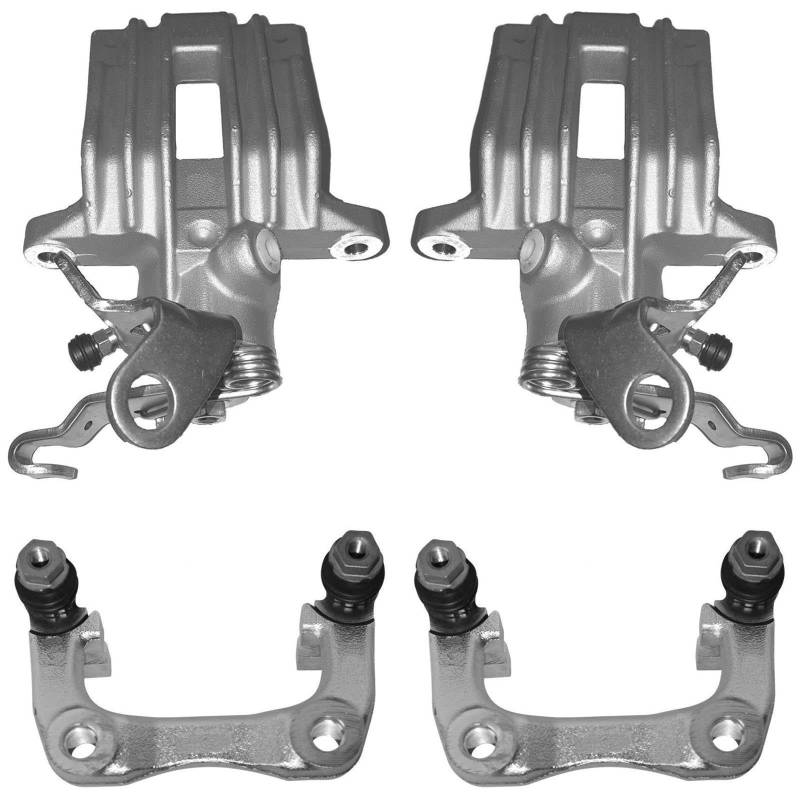 2x Bremssattel 2x Bremssattelhalter Hinterachse links rechts von AJS Parts