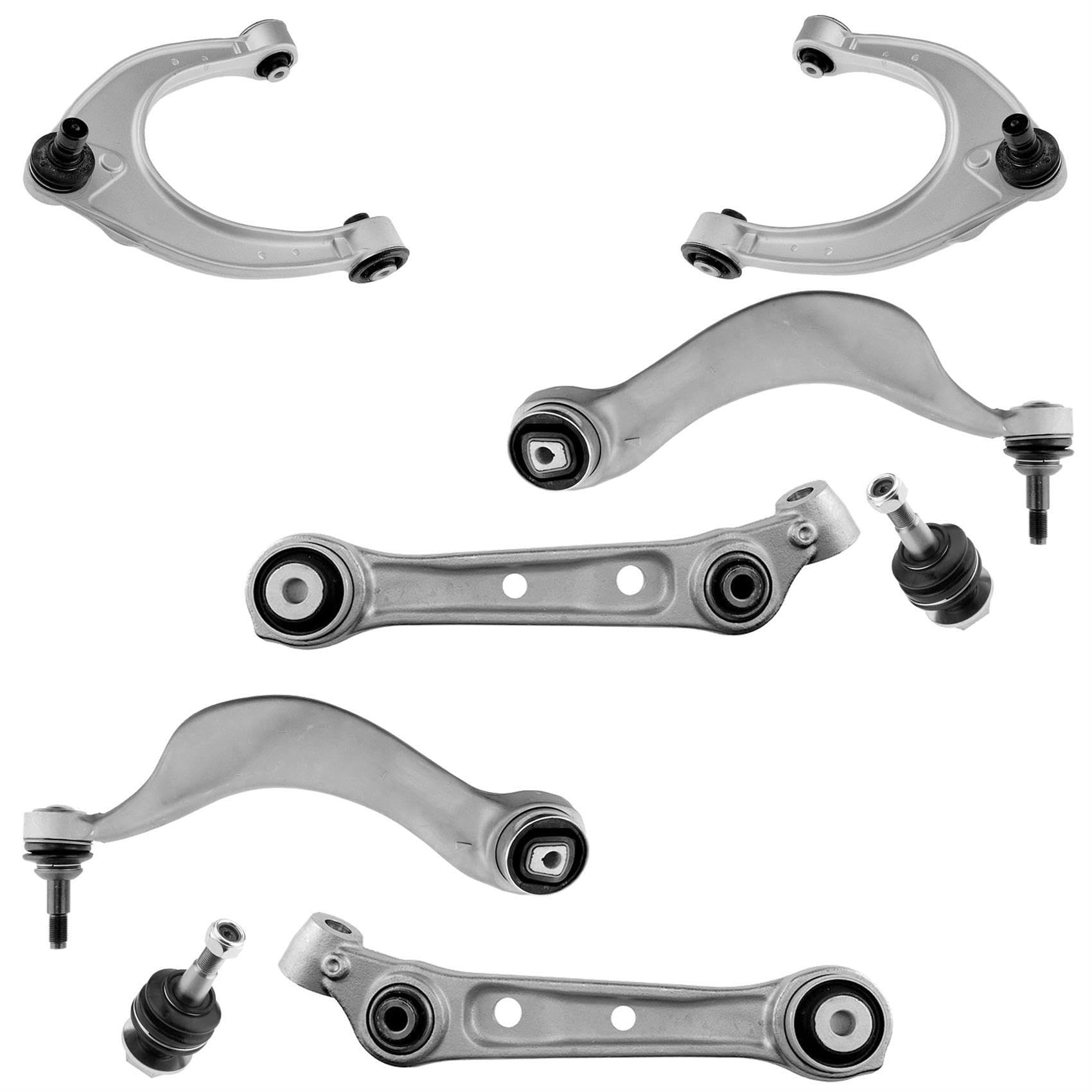 6x Querlenker Zugstrebe 2x Traggelenk Vorderachse für BMW5 Gran Turismo F07 für BMW7 F01 F02 F03 F04 von AJS Parts