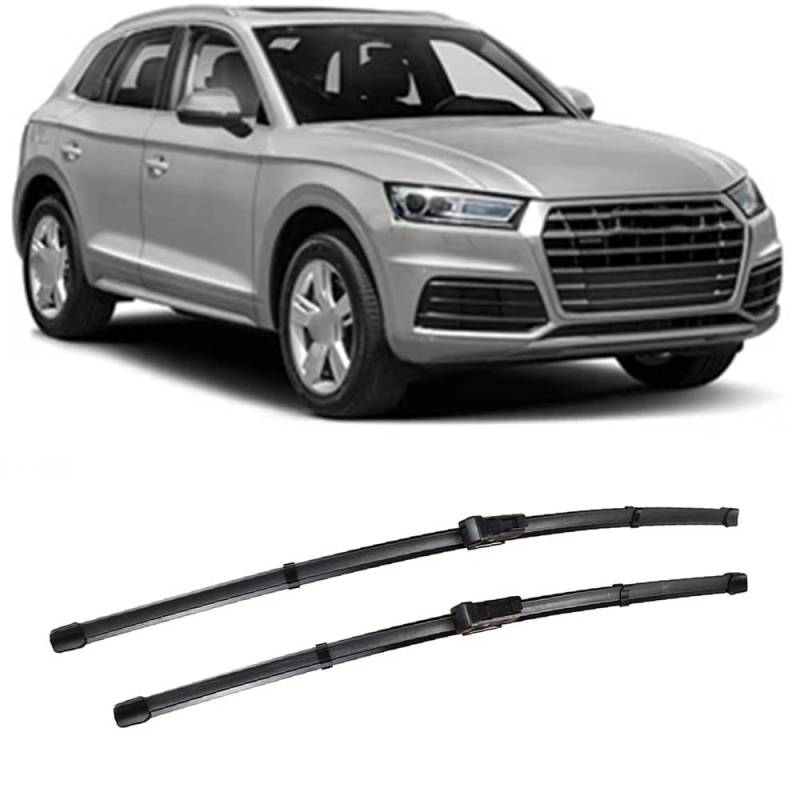 26"+20" Scheibenwischer, für Audi Q5 2018-2023 Windscreen Wipers Silikon Wischblatt Auto Accessoire von AJVAAIAC