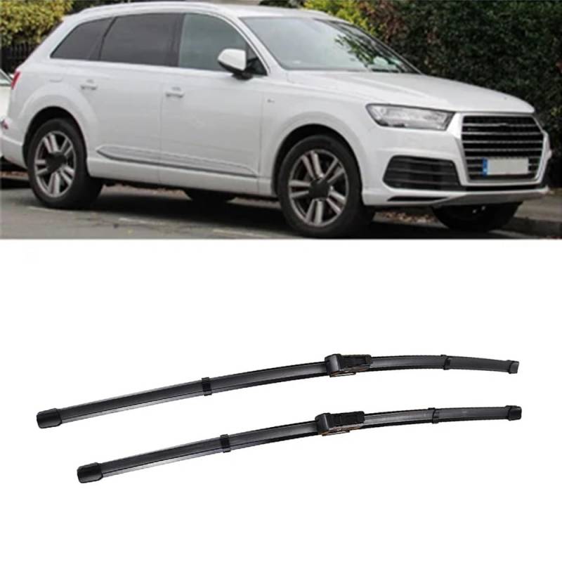 26"+20" Scheibenwischer, für Audi Q7 4M 2016-2023 Windscreen Wipers Silikon Wischblatt Auto Accessoire von AJVAAIAC