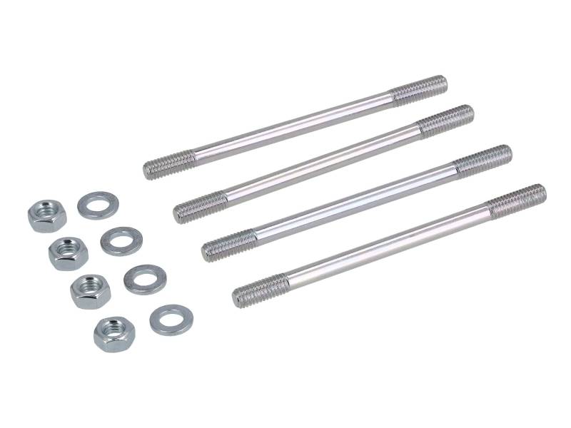 AKF Set: 4x Zuganker - M6x80mm - für Simson SR1, SR2, KR50, SR4-1 Spatz von AKF