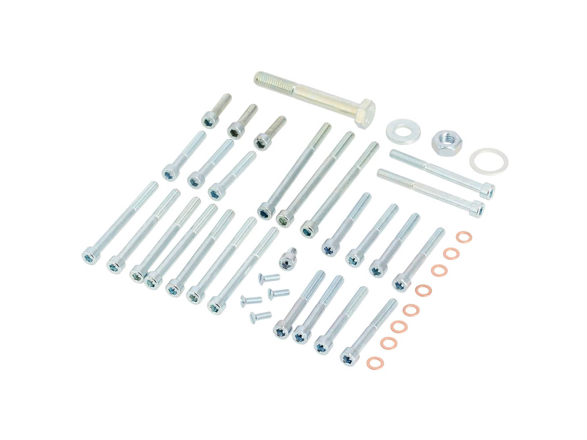 AKF Set: Schrauben + Dichtringe Motor MM250 - für MZ TS250, TS250/1 von AKF