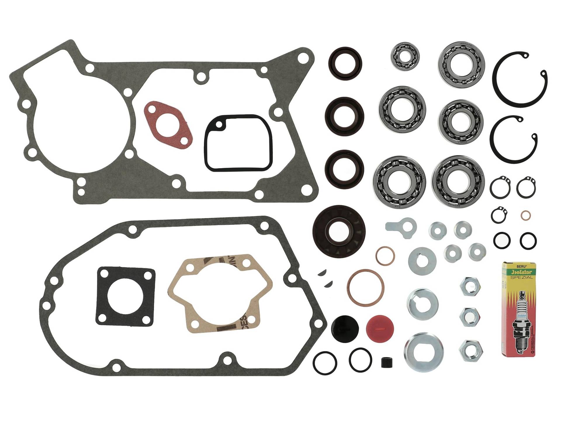 Set: Motorregenerierung - für Simson S51, S70, S53, S83, KR51/2 Schwalbe, SR50, SR80, MS50, DUO 4/2 von AKF