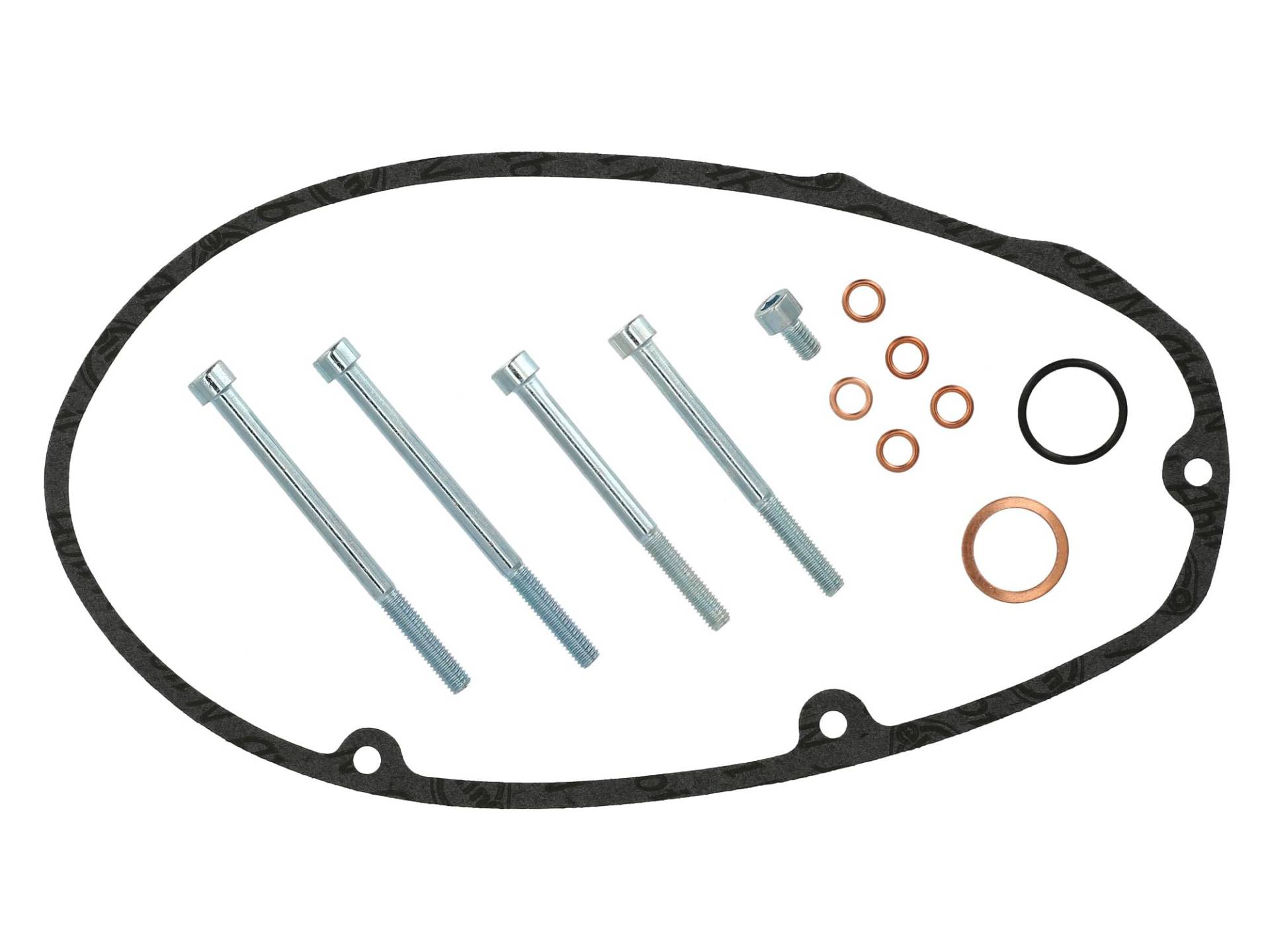 Set: Schrauben und Dichtung für Kupplungsdeckel - für MZ ES/TS 125, 150 von AKF