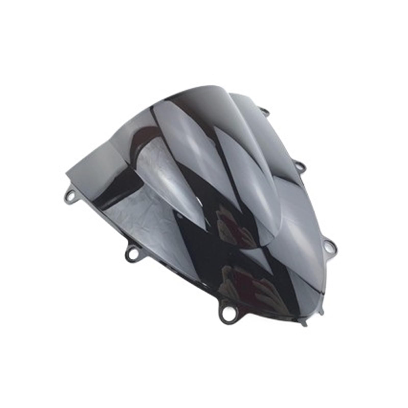 Motorrad Frontscheibe Windschutz Geeignet Für CBR1000RR 2008–2011 Windschutzscheiben-Doppelblasen-Teile(Schwarz) von AKGIPP